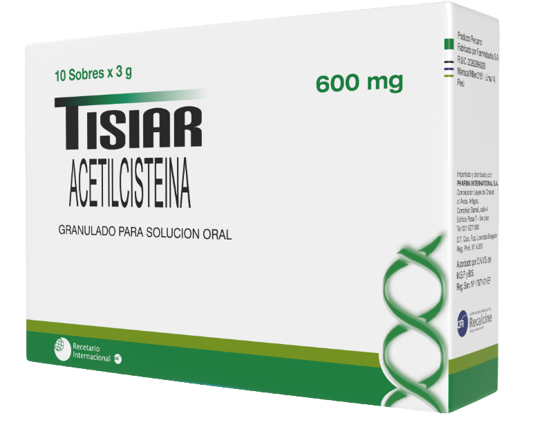 TISIAR 600 MG DE 10 SOBRES